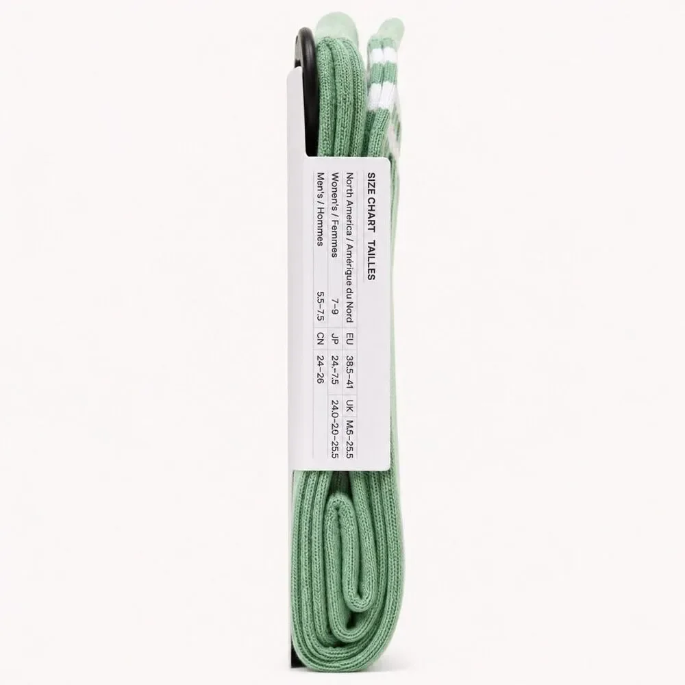 Lululemon Mint Green Daily Essential Crew Socks Unisex Medium NWT